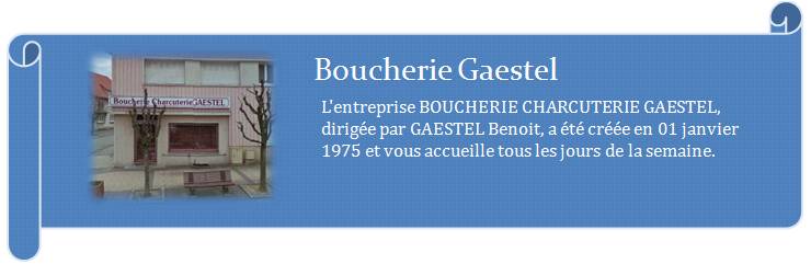 boucherie gaestel