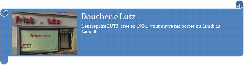 boucherie lutz nieder